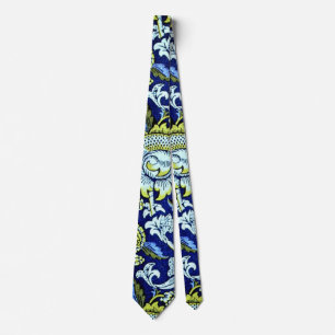 Wey, vintage pattern by William Morris Tie