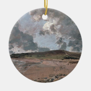 Weymouth Bay with Jordan Hill, c.1816 (oil on canv Ceramic Tree Decoration