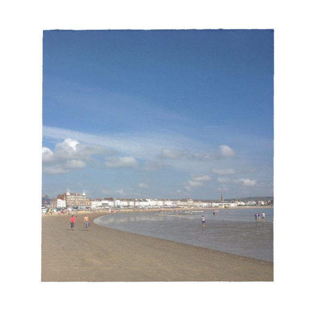 Weymouth Beach Notepad (Front)