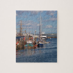 Weymouth Harbor Jigsaw Puzzle