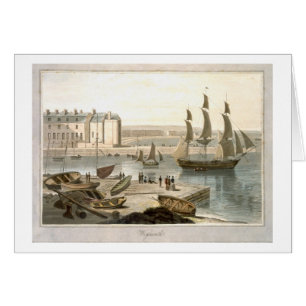 Weymouth Harbour, from 'A Voyage Around Great Brit