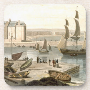 Weymouth Harbour, from 'A Voyage Around Great Brit Coaster