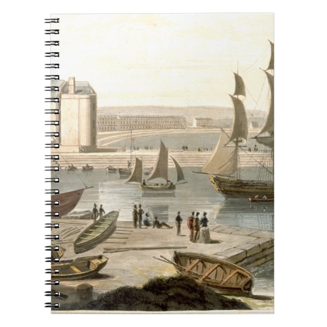 Weymouth Harbour, from 'A Voyage Around Great Brit Notebook (Front)