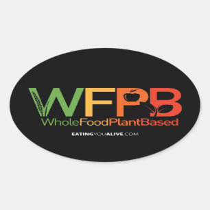 WFPB logo - dark sticker
