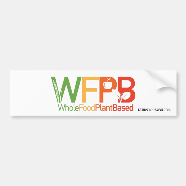 WFPB logo - light bumper sticker (Front)