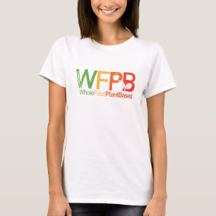 WFPB logo - t shirt white
