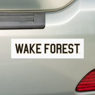 WFU   Wake Forest Bumper Sticker