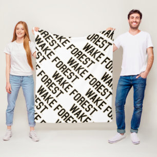 WFU   Wake Forest Fleece Blanket