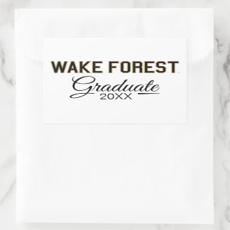WFU | Wake Forest Rectangular Sticker