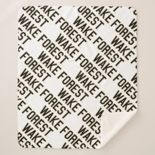 WFU   Wake Forest Sherpa Blanket
