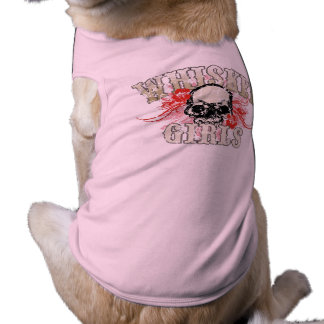 WG Flower Skull Pup Shirt