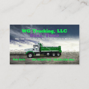 WG Truck Business Card