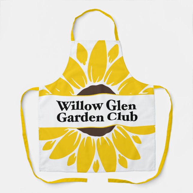 WGGC Apron with yellow straps (Front)