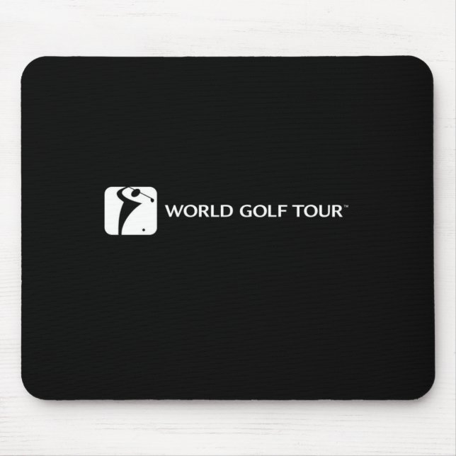 WGT Mouse Pad in Black (Front)