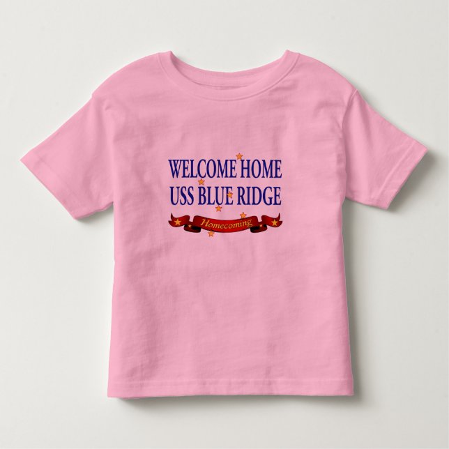 WH USS Blue Ridge 2 Toddler T-Shirt (Front)