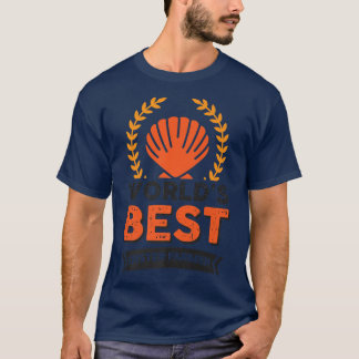 Wh World's Best Oyster Farmer Job Colleague  T-Shirt