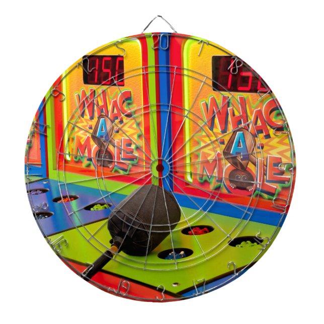 Whac A Mole Dartboard (Front)