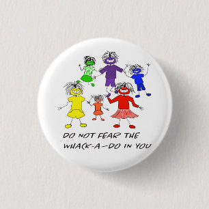 Whack-A-Do 3 Cm Round Badge