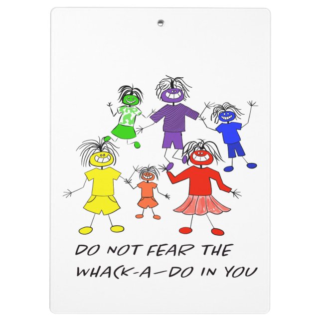 Whack-A-Do Clipboard (Back)