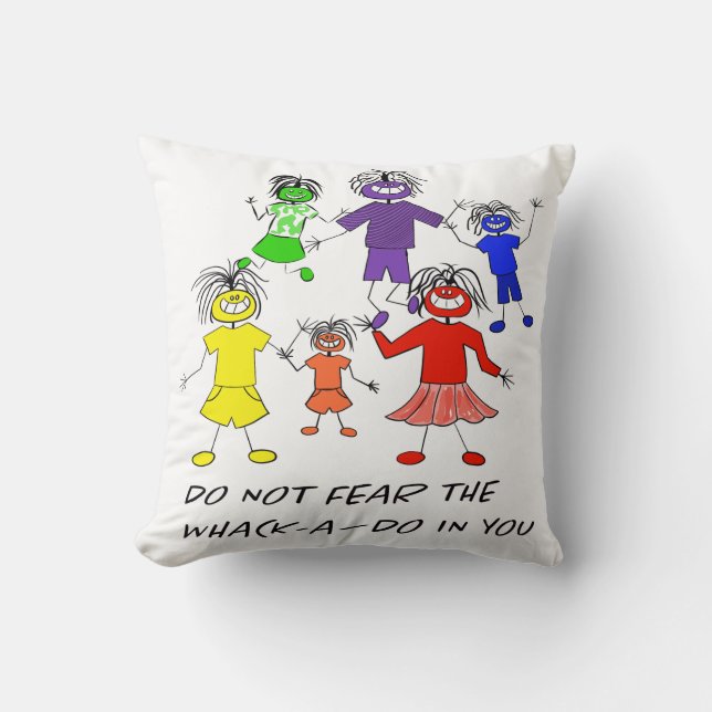 Whack-A-Do Cushion (Front)