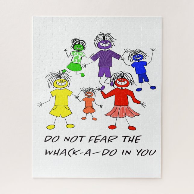 Whack-A-Do Jigsaw Puzzle (Vertical)