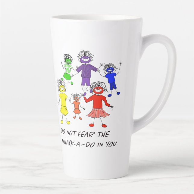Whack-A-Do Latte Mug (Right)