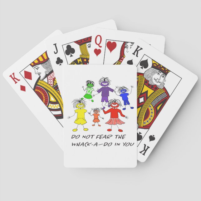 Whack-A-Do Playing Cards (Back)