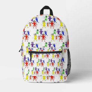Whack-A-Do Printed Backpack