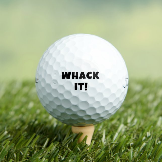 Whack It! Golf Balls (Insitu Tee)