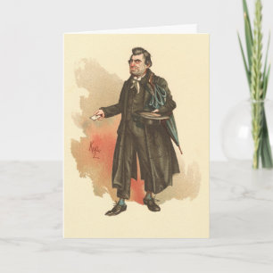 Whackford Squeers, Kyd, Dickens Nicholas Nickleby Card
