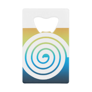 Whaite spiral colour background
