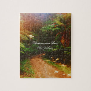 Whakarewarewa Forest, Rotorua, New Zealand Jigsaw Puzzle