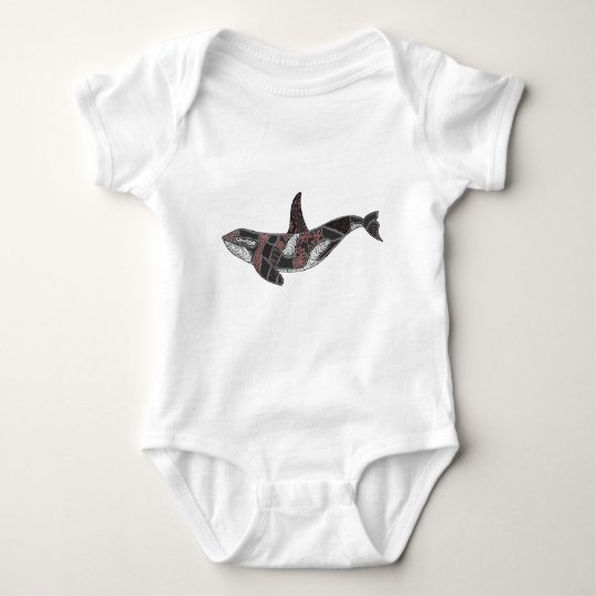 Whale Baby Bodysuit