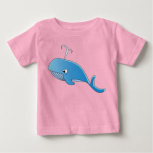 Whale - Baby Fine Jersey T-Shirt