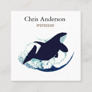 Whale Big Fish Business Card