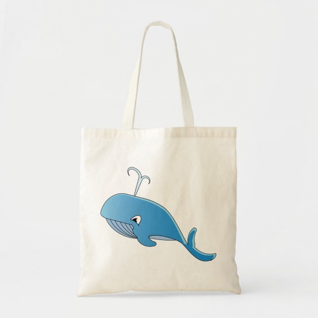 Whale - Budget Tote (Front)