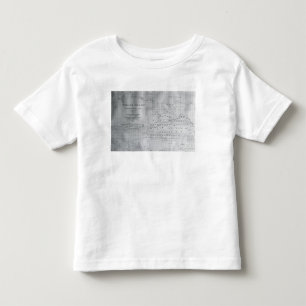 Whale Chart of the North Pacific, 1851 Toddler T-Shirt