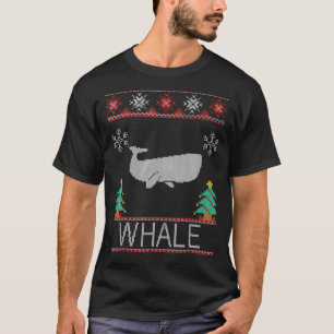 Whale Christmas T-Shirt