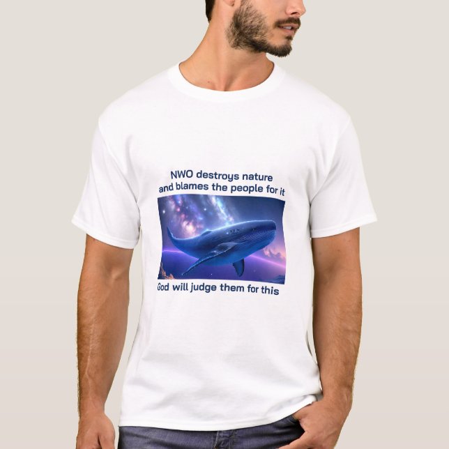Whale Comeback (light) T-Shirt (Front)