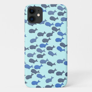 Whale cute pattern iPhone 11 case
