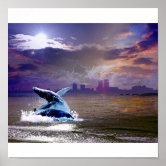 WHALE DANCE POSTER