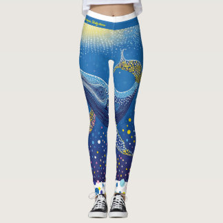 Whale Dancing Leggings