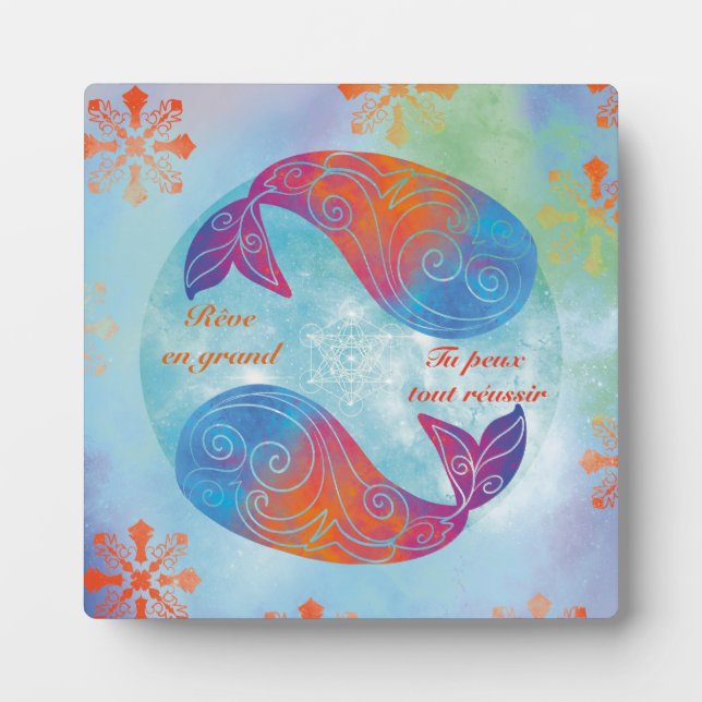 Whale dream plaque (Front)