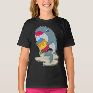 Whale Easter Easter egg T-Shirt