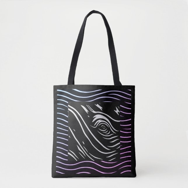 Whale eye/whale species tote bag (Front)