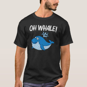 Whale For Men Women Orca Narwhal Blue Whales Swea T-Shirt
