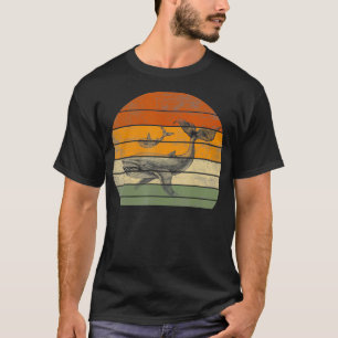 Whale Gifts For Women Men Funny Whale Print T-Shirt