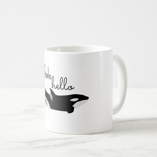 Whale hello Makaio mug (Front Right)