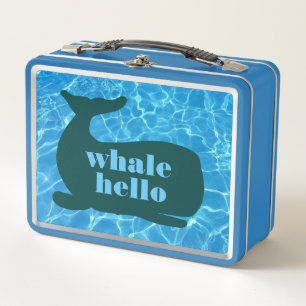 Whale Hello Metal Lunchbox