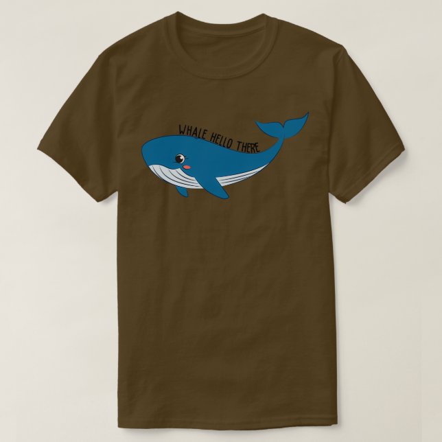 Whale Hello There 5 T-Shirt (Design Front)